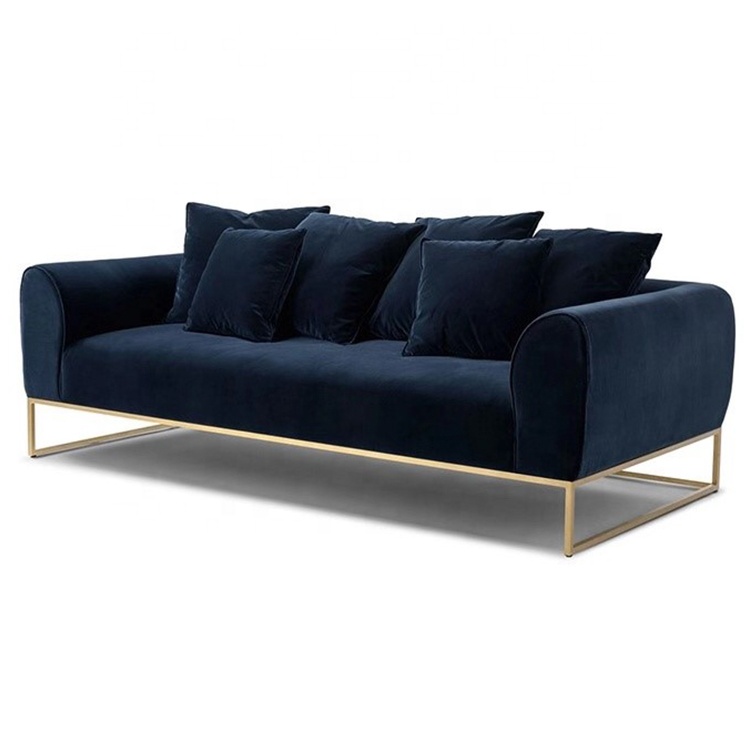 Wholesale custom modern velvet diwan sofa set designs modern l shape sofa