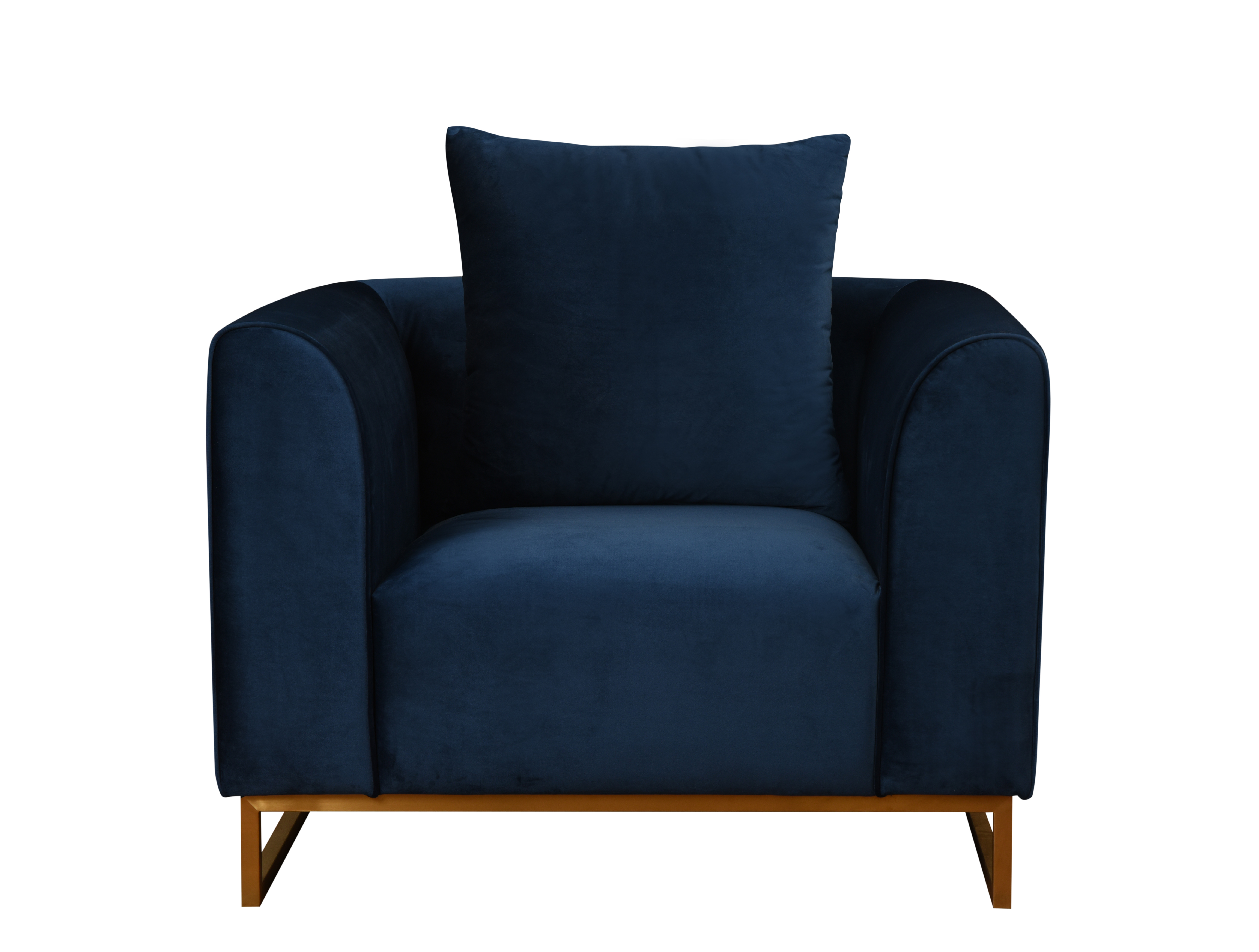 blue velvet 6 seat living room sofa set furniture spot delivery of US East warehouse including delivery fee