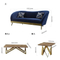 Modernlow price new living room lounge suite velvet combination sofa salon sets with chair for lobby
