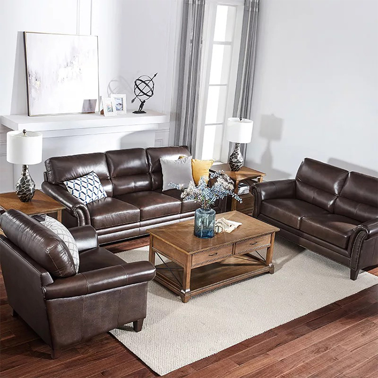 Italian style office 3 2 seater vintage set attractive design living room furniture chesterfield leather sofa