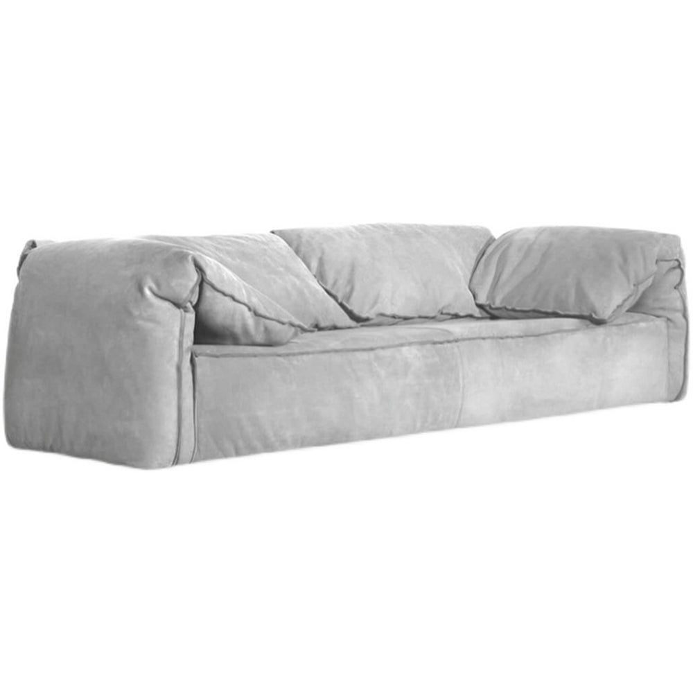 Alison Fabric Soft Green Sofa 3-seaters Design Sofa