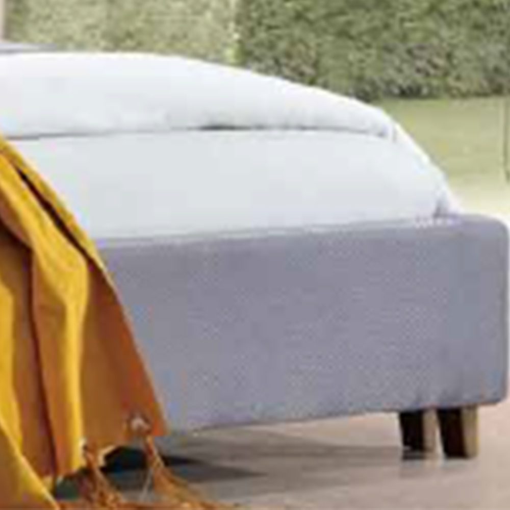 Hotel Bedroom Furniture Modern Design Simple Upholstery King Size Fabric Bed Bedframe