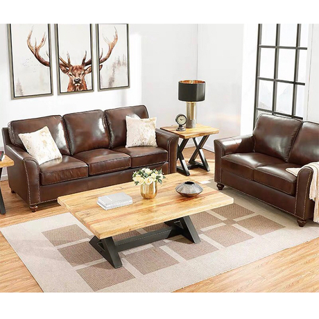 custom designs morden italian french style neoclassic one piece brown suite living room elegant leather sofa set