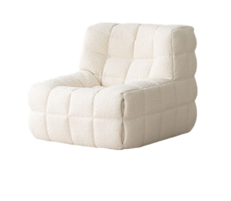 Fabric Armless Sofa Chair 1/2/3 Seater Couch
