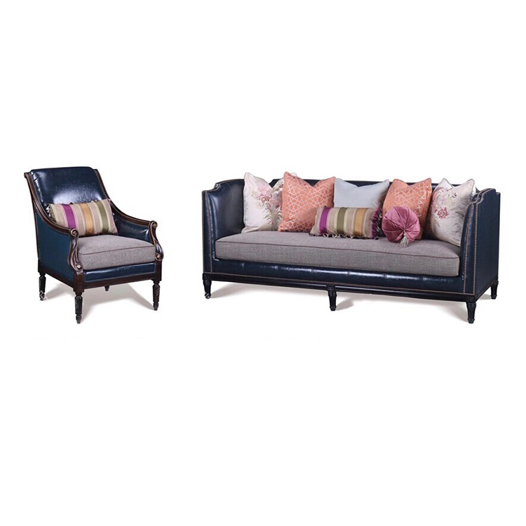 The most popular custom Luxury new modern linen fabric recliner sofa set living room furniture for office