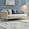 custom waiting area living room luxury furniture velvet tufted dining 7 seat sofa set garden