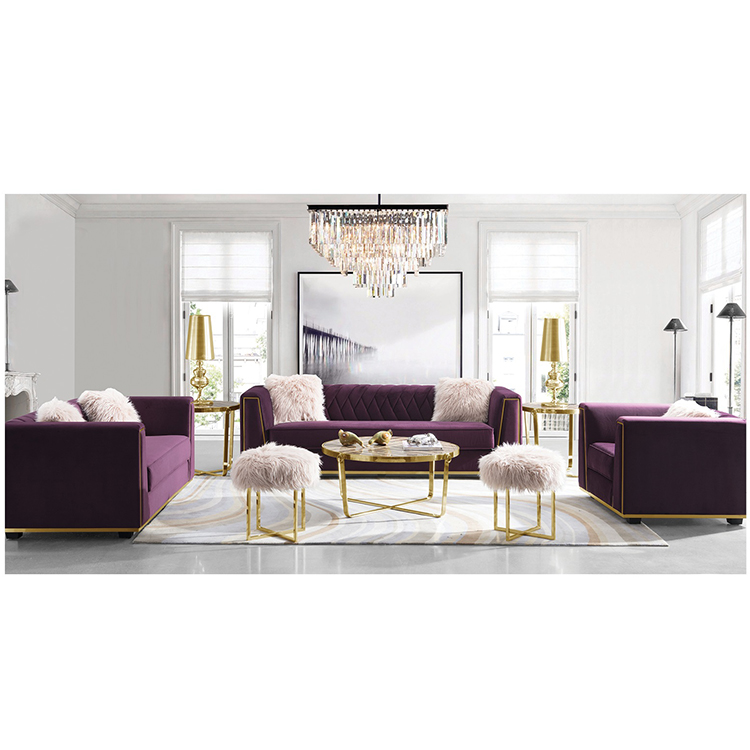 new product contemporary furniture pink simple style victorian sofa sets