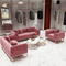 custom sectional pink house l shaped luxury 2 seater 3 piece chesterfield velvet sofa set for living room