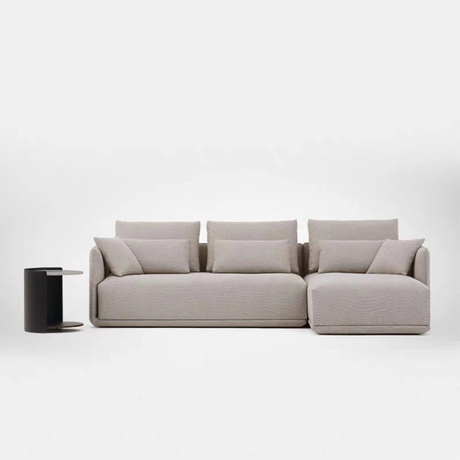 L shaped new design High-quality linen Customizable minimalism morden sofa
