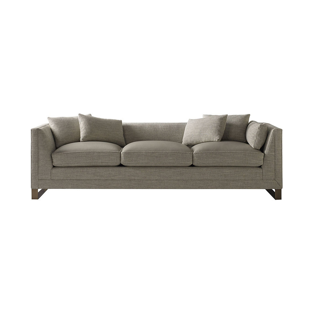 Nordic Modern Fabric Gray Sofa Set Designs Living Room Furniture Sofas With Metal Leg Modern Hotel sofa