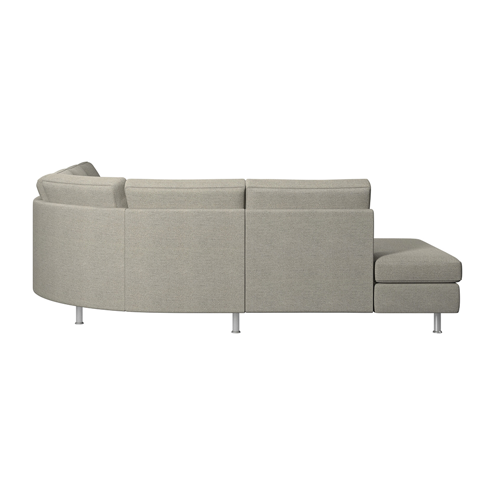 fabric compressed foam combination corner lazy chair modern living room sectional sofa