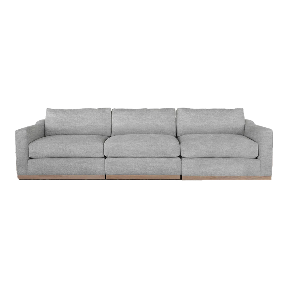 3 Seater Italian Modern Furniture Design Fabric Sofa Set Minimalist Corner Sofa Living Room Sectional Couch Sofa