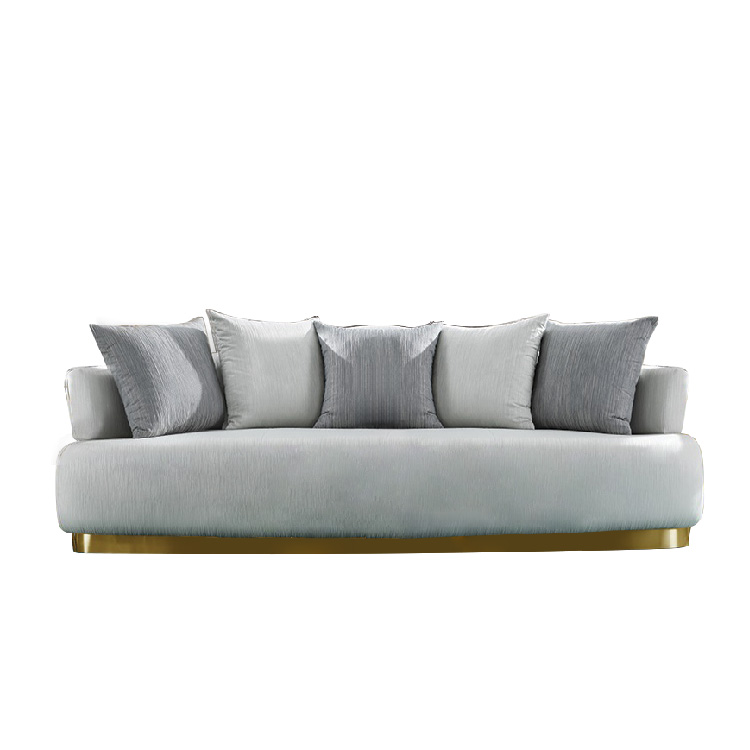 custom designs modern gray luxury furniture living room setentertainment wooden fabric sofa chair unit set