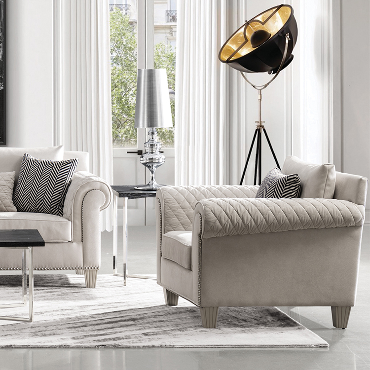 wholesale custom 3 seater upholstery home furniture fabric recliner corner sofa