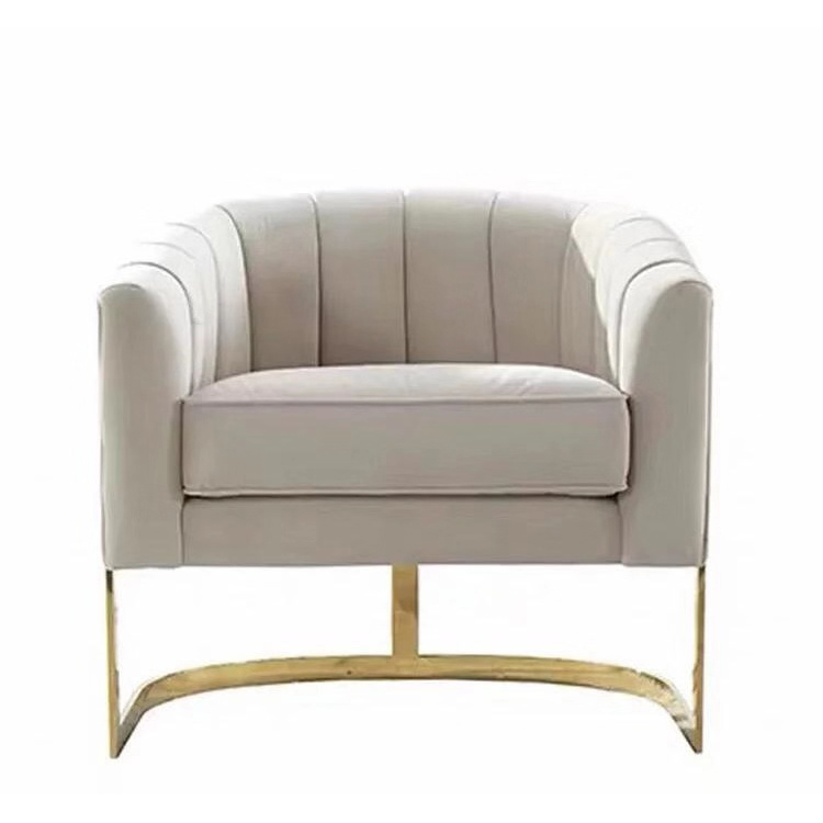 Factory price modern white velvet fabric sectionals u shape 6seats sofa set indoor furniture